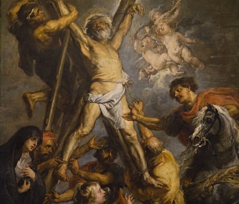 Detalle El martirio de San Andrés, Pedro Pablo Rubens, 1637, Fundación Carlos de Amberes, Madrid